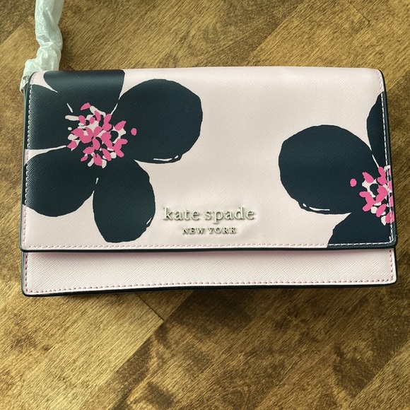 NEW Kate Spade Cameron Grand Flora Convertible Crossbody Purse - Picture 3 of 15